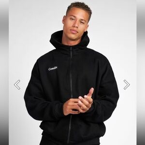 Black Comfrt Hoodie Unisex Size M NWT